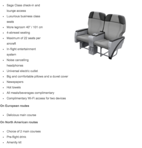 Icelandair Business Class