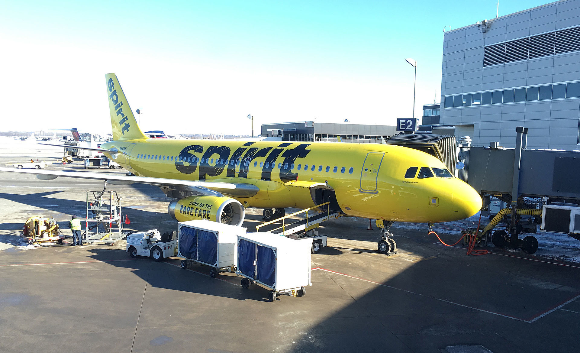 Spirit Airlines A319 (per Wikipedia)