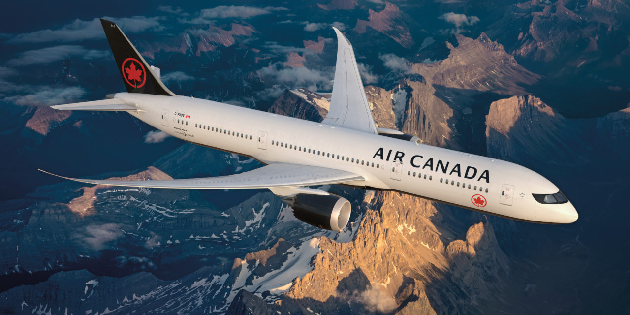 Air Canada Unveils New Livery
