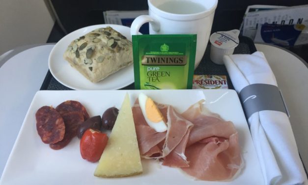 Pictures: New British Airways Club Europe Catering – Brunch