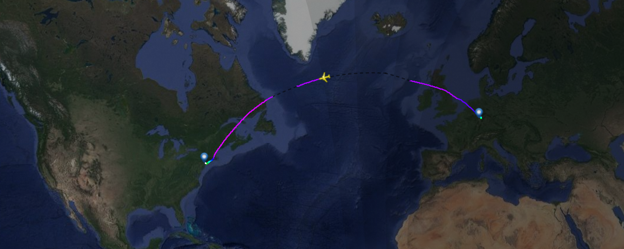 (Image: FlightRadar24)