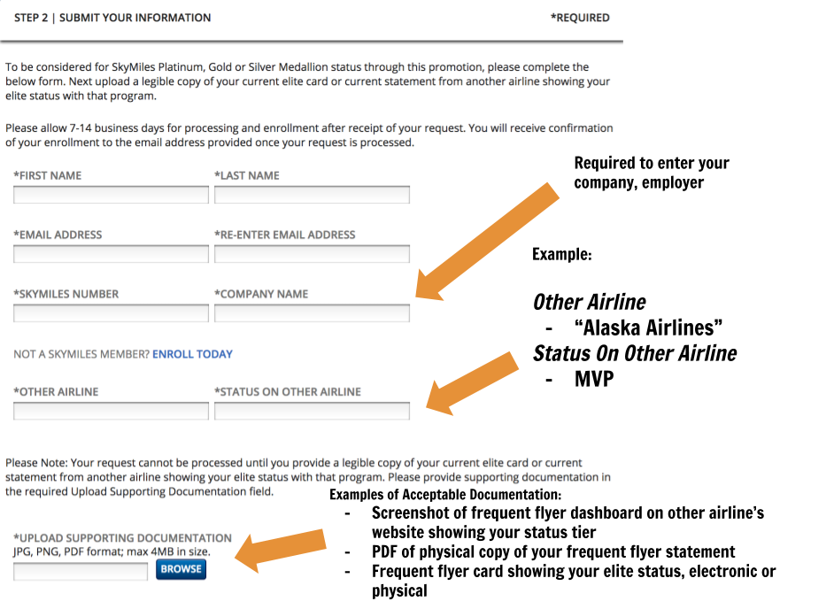 Delta Status Challenge Application