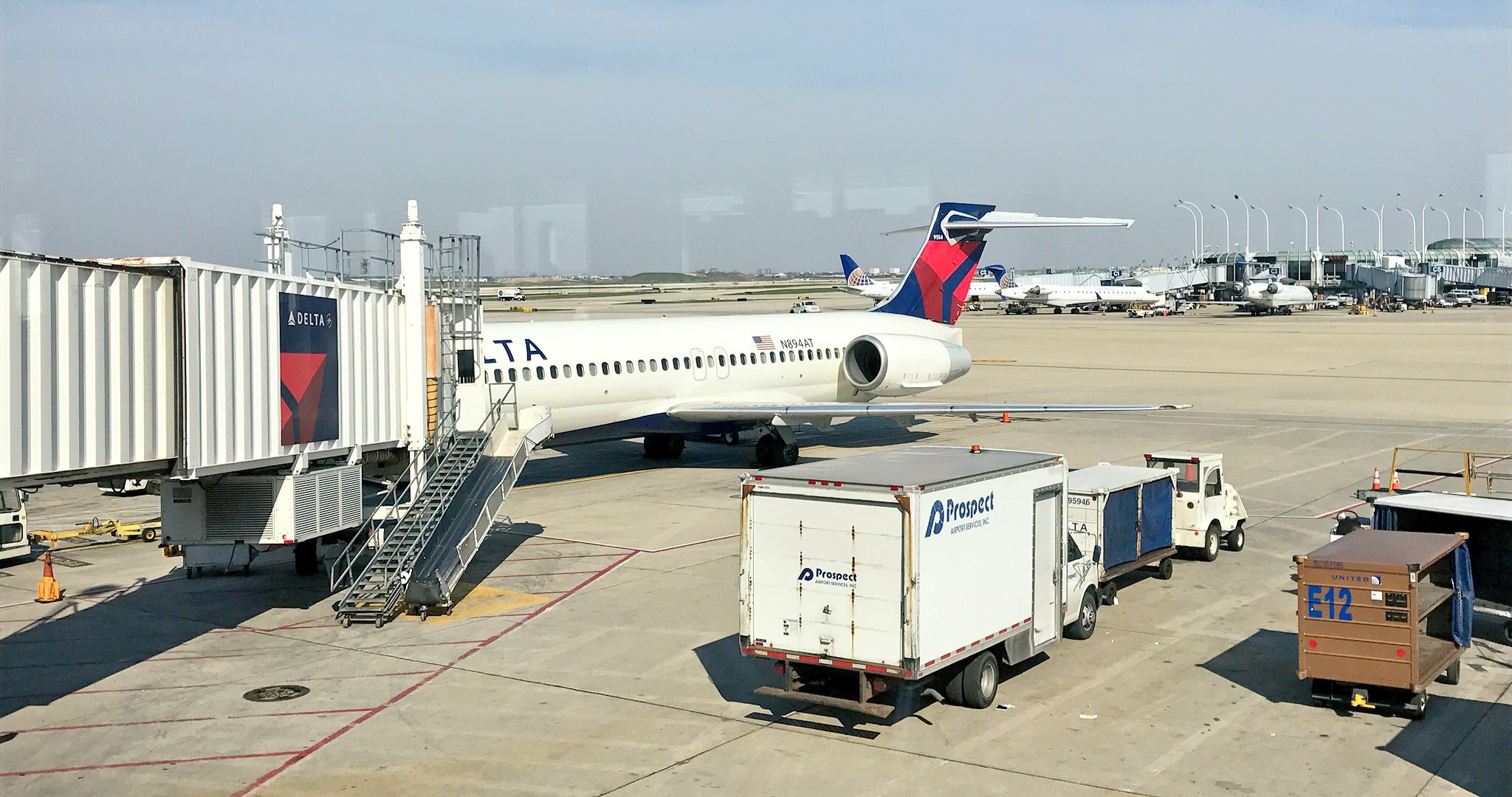 Delta Air Lines Boeing 717 at Chicago O'Hare