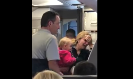 American Airlines Flight Attendant Allegedly Hits Woman with Stroller