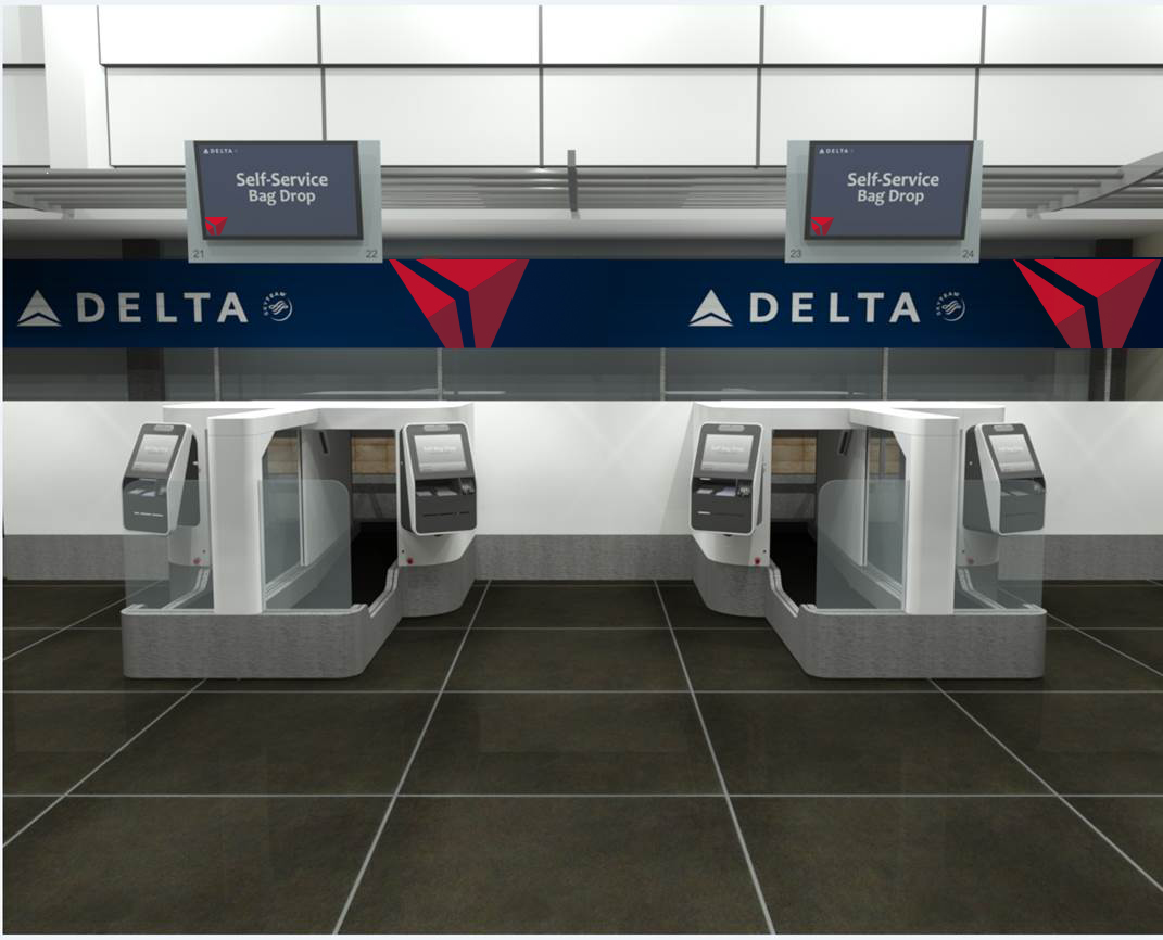 Delta to introduce self-service bag drop, facial recognition (Image: Delta Air Lines)