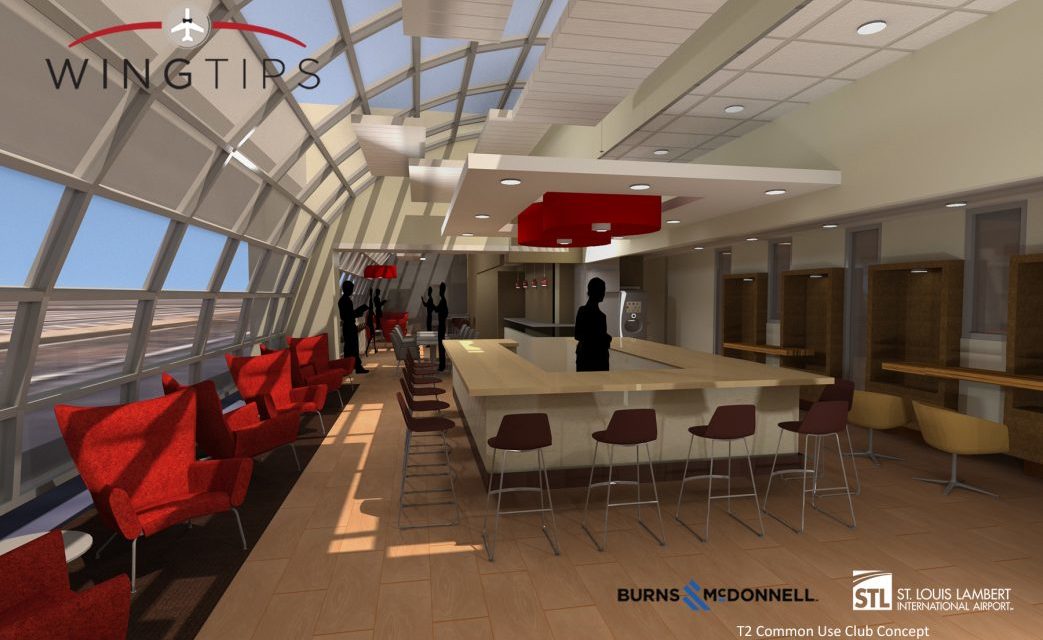 St. Louis Airport to Get Wingtips Lounge