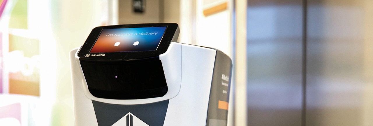 Starwood Hotels' Robot Butler, Botlr at an Aloft Hotel (Image: Starwood/Aloft Hotels)