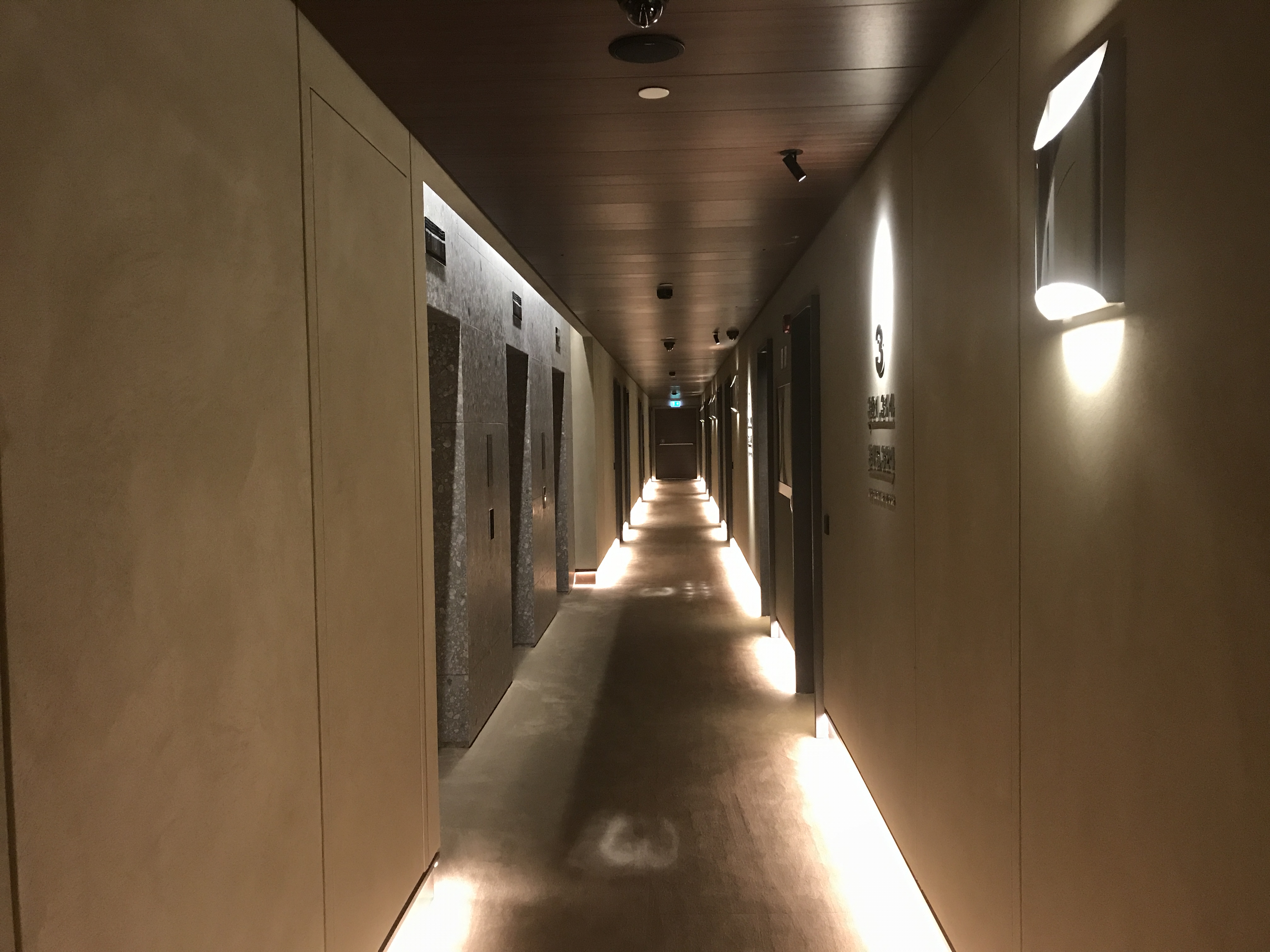 This hotel called me out on my age; Hotel Viu Milan Hallway