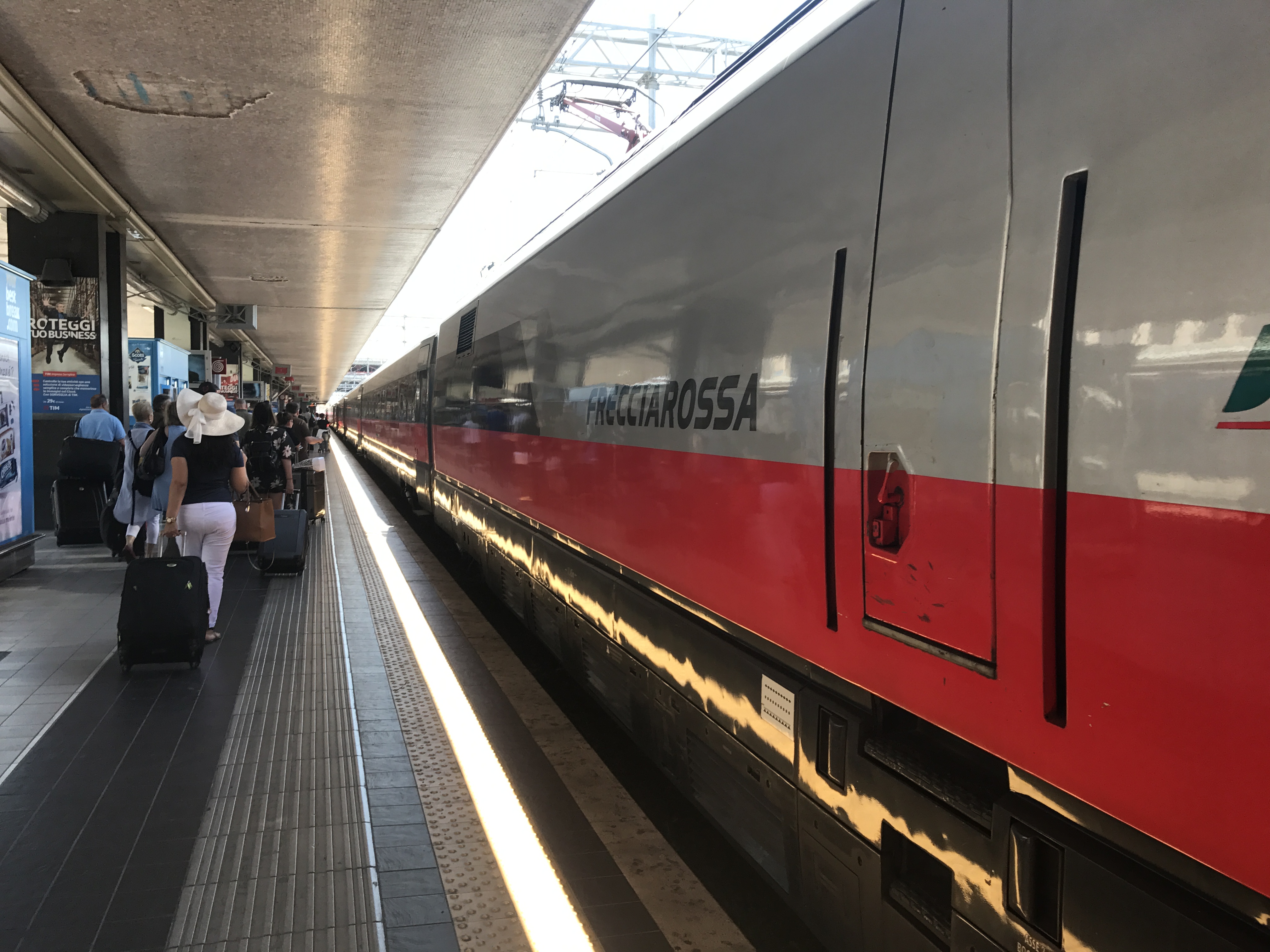 Trenitalia Frecciarossa Train at Rome Termini