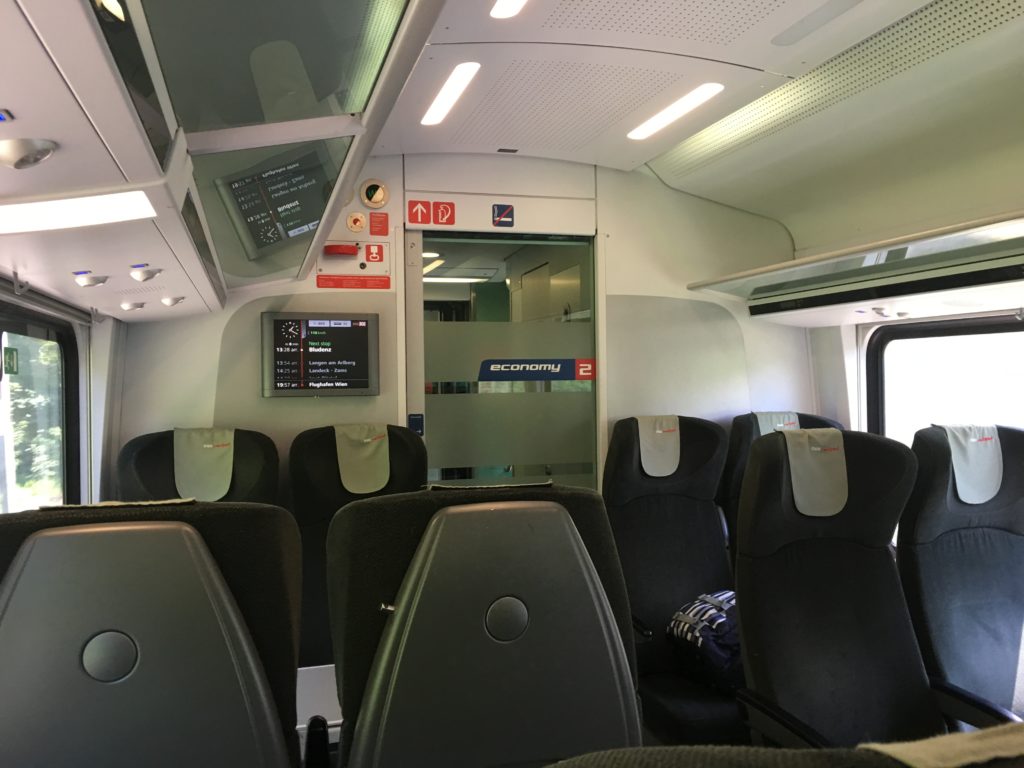 railjet Second Class