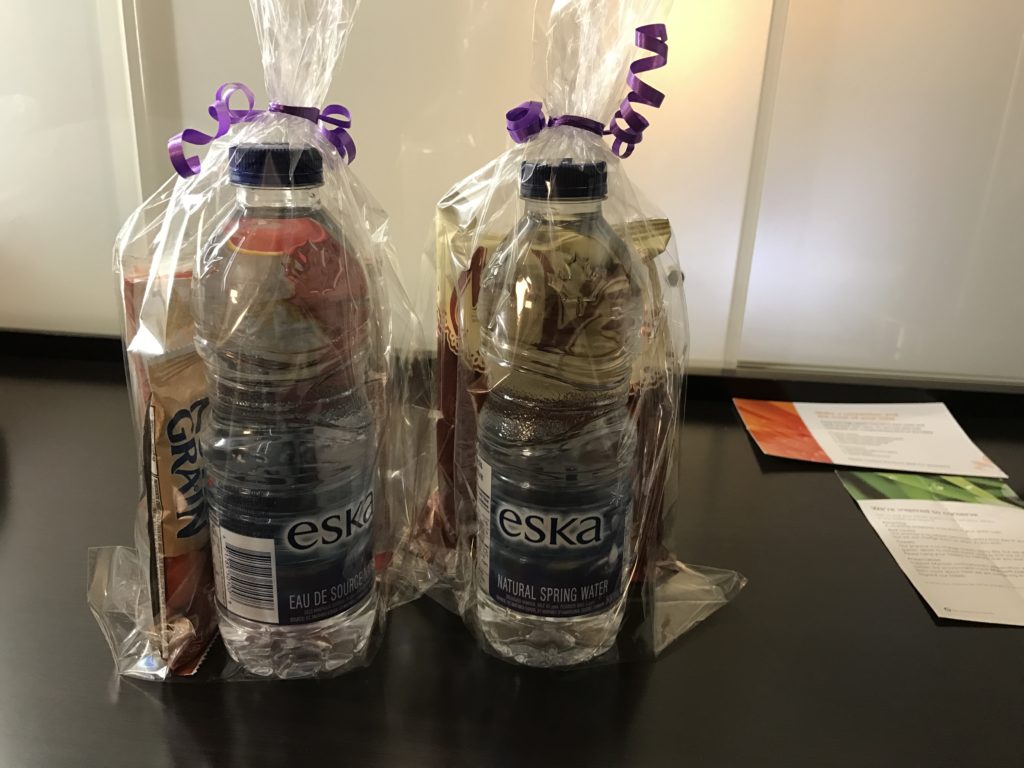 plastic bottles in a bag