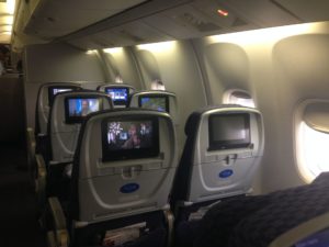 United Airlines Economy Class