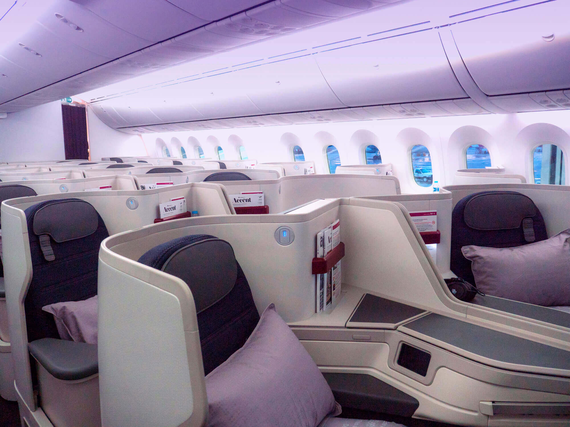 Aeromexico's new Boeing 787-9 Business Class (Image: Aeromexico)