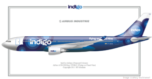Indigo A330 Draw Up