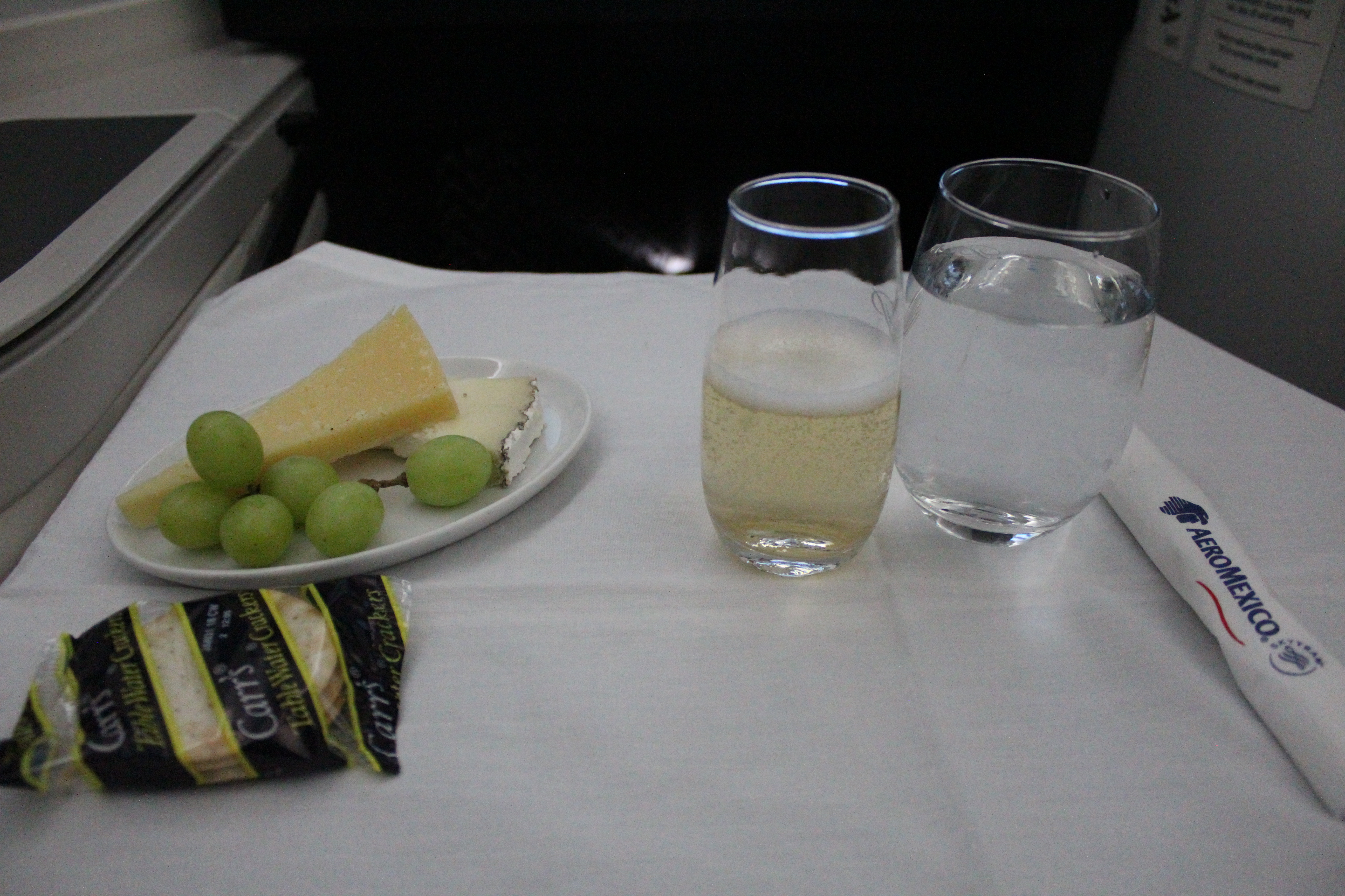 Aeromexico Business Class Cheese