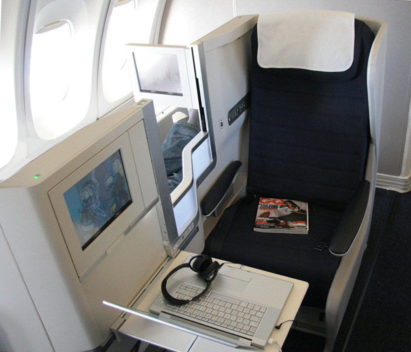 British Airways Club World Seat