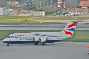 British Airways AvroRJ