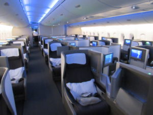 BA Club World Cabin A380