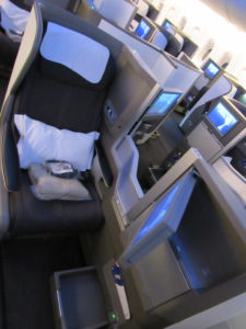 BA Club World Seat