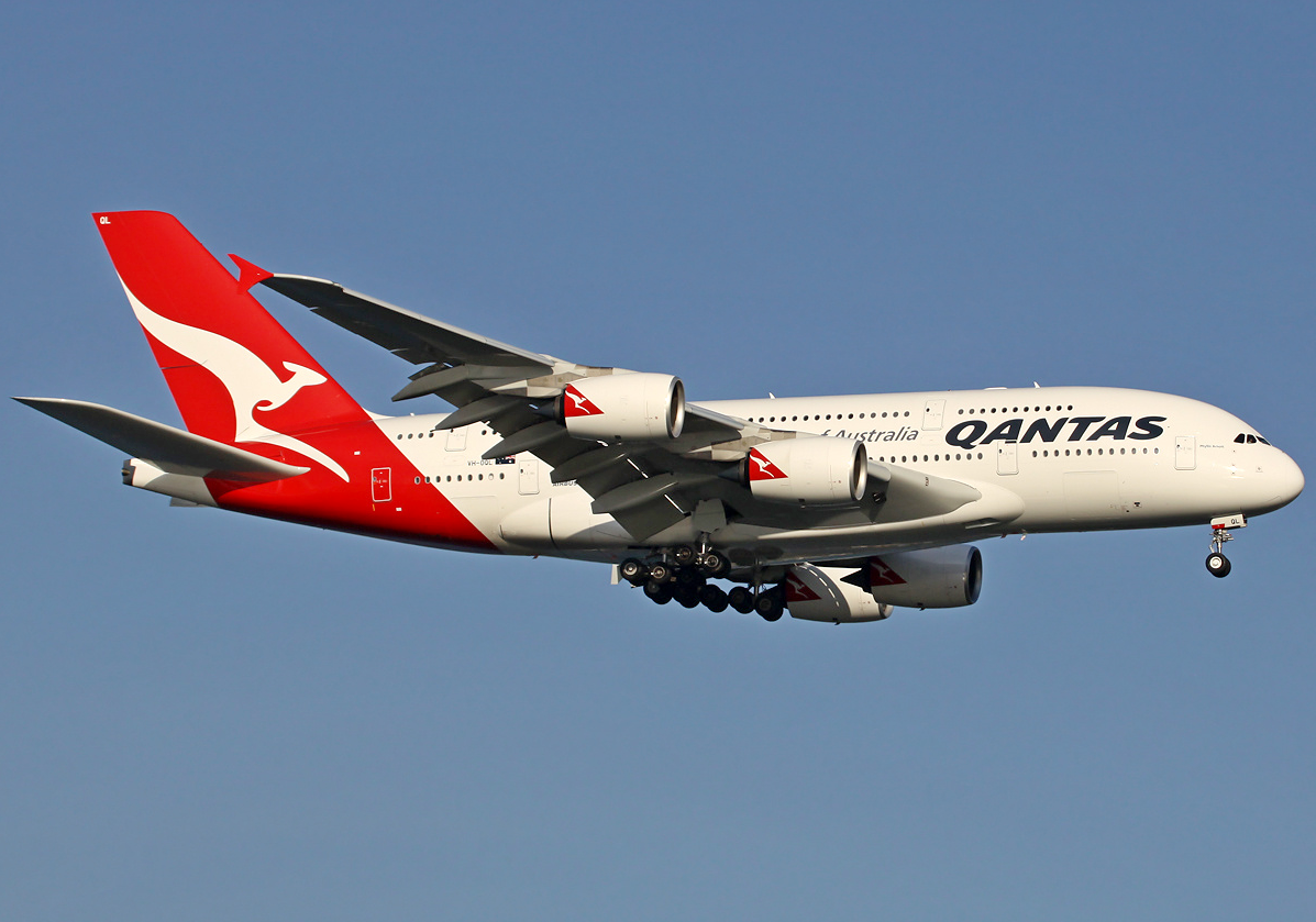 Qantas Roo Route to Singapore