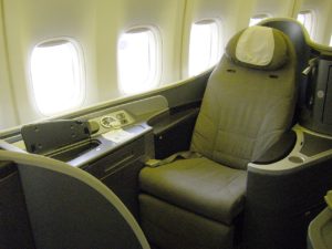 United First Class Seat