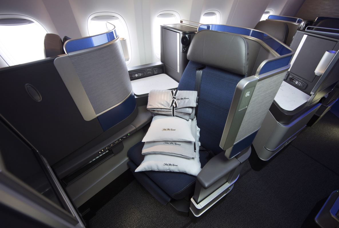 Polaris Business Class looks quite comfortable on United (Image: United Airlines)