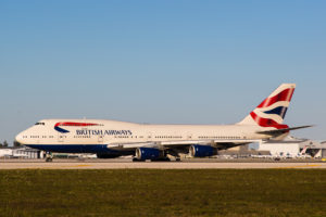 British Airways 747