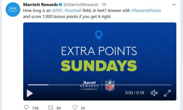 DEAL: Score 1,000 Marriott Rewards Points With a Tweet