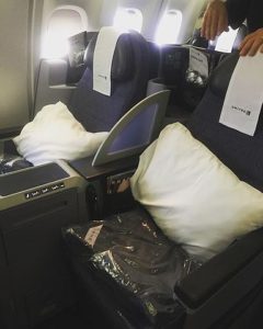 United Business Class 787/757