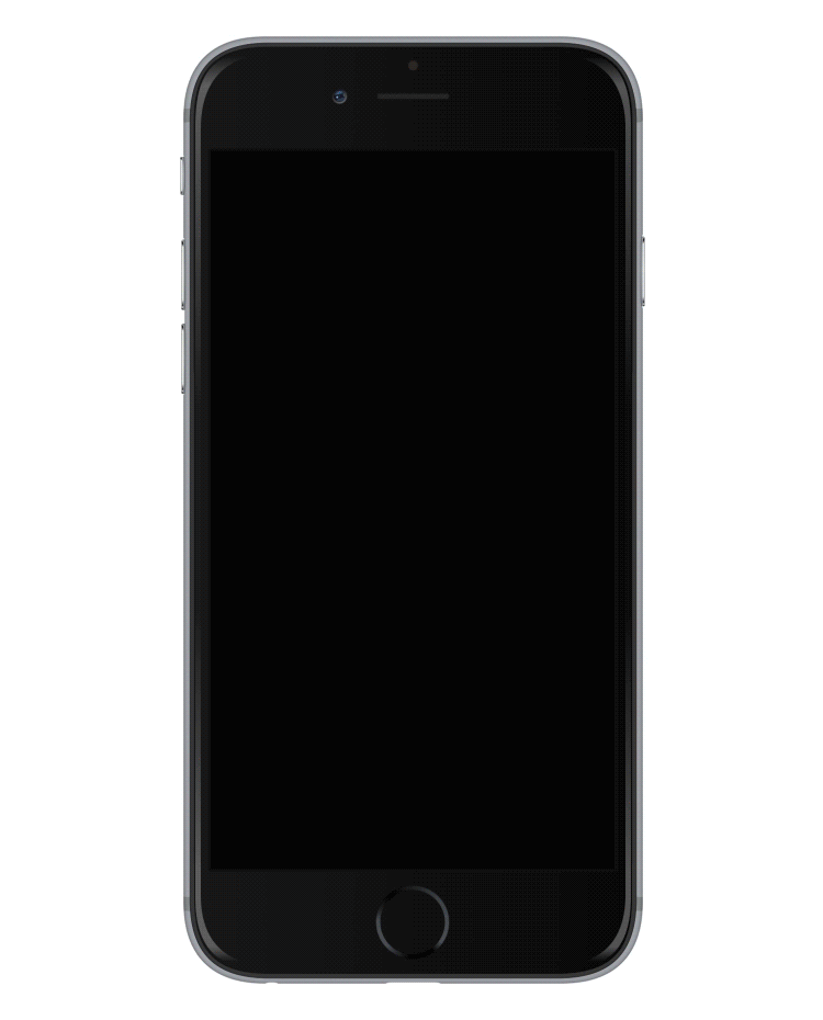 a black cell phone with a black screen