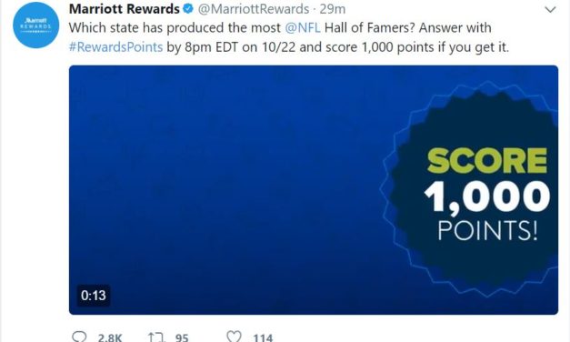 Deal: Free 1,000 Marriott Rewards Points TODAY ONLY!