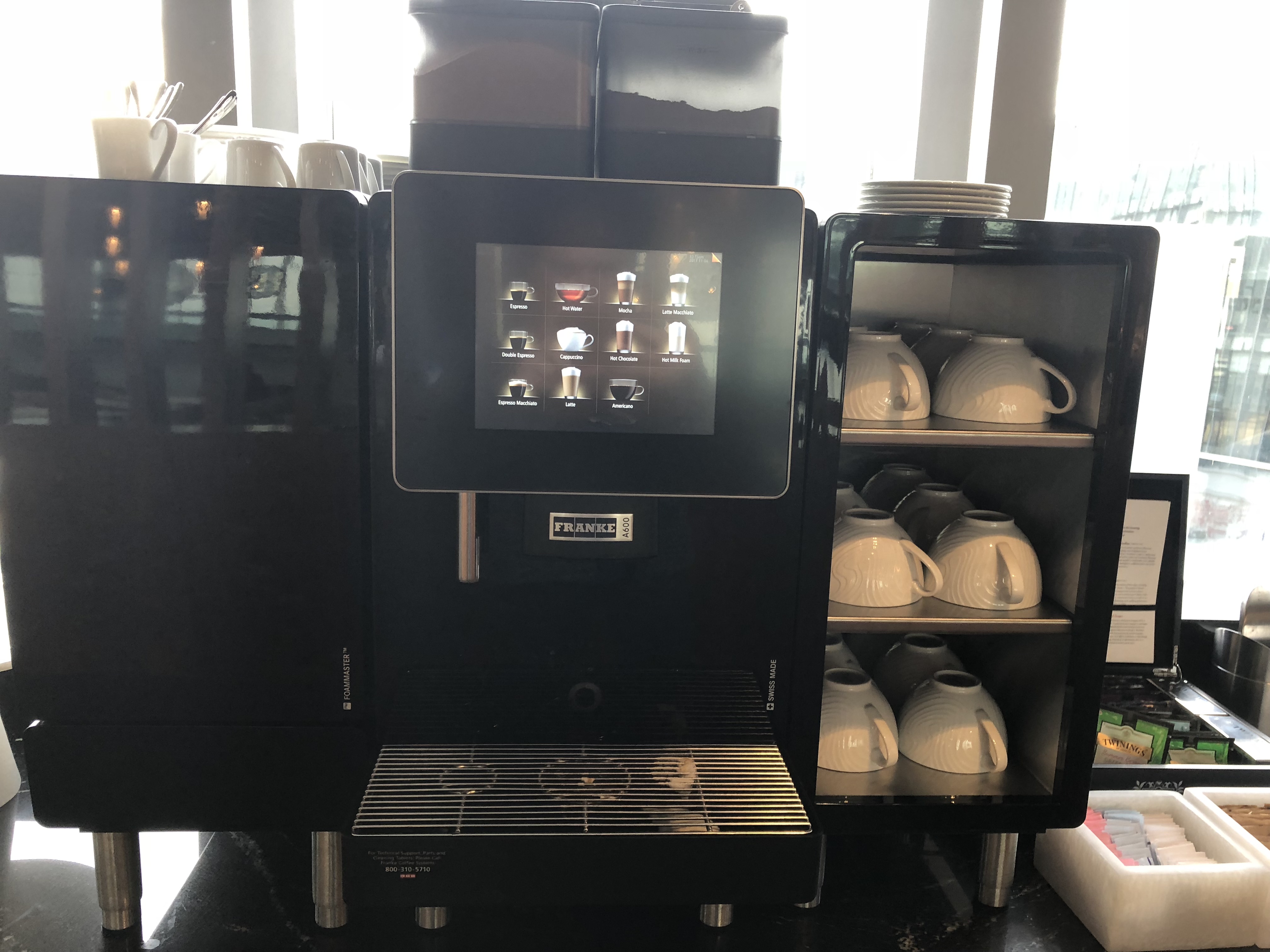 The Centurion Lounge Philadelphia Espresso Machine