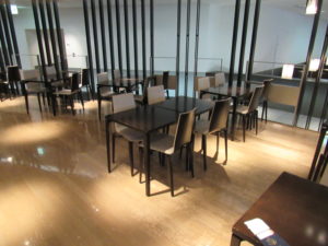ANA Lounge NRT Dining Area