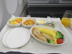 Air China Breakfast