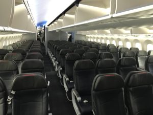 American Airlines 787 Economy 