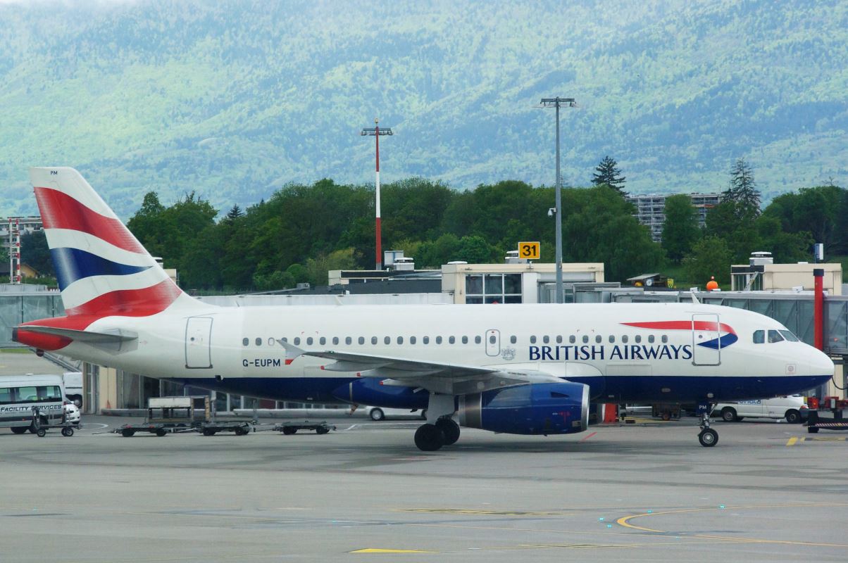 a plane on the tarmac