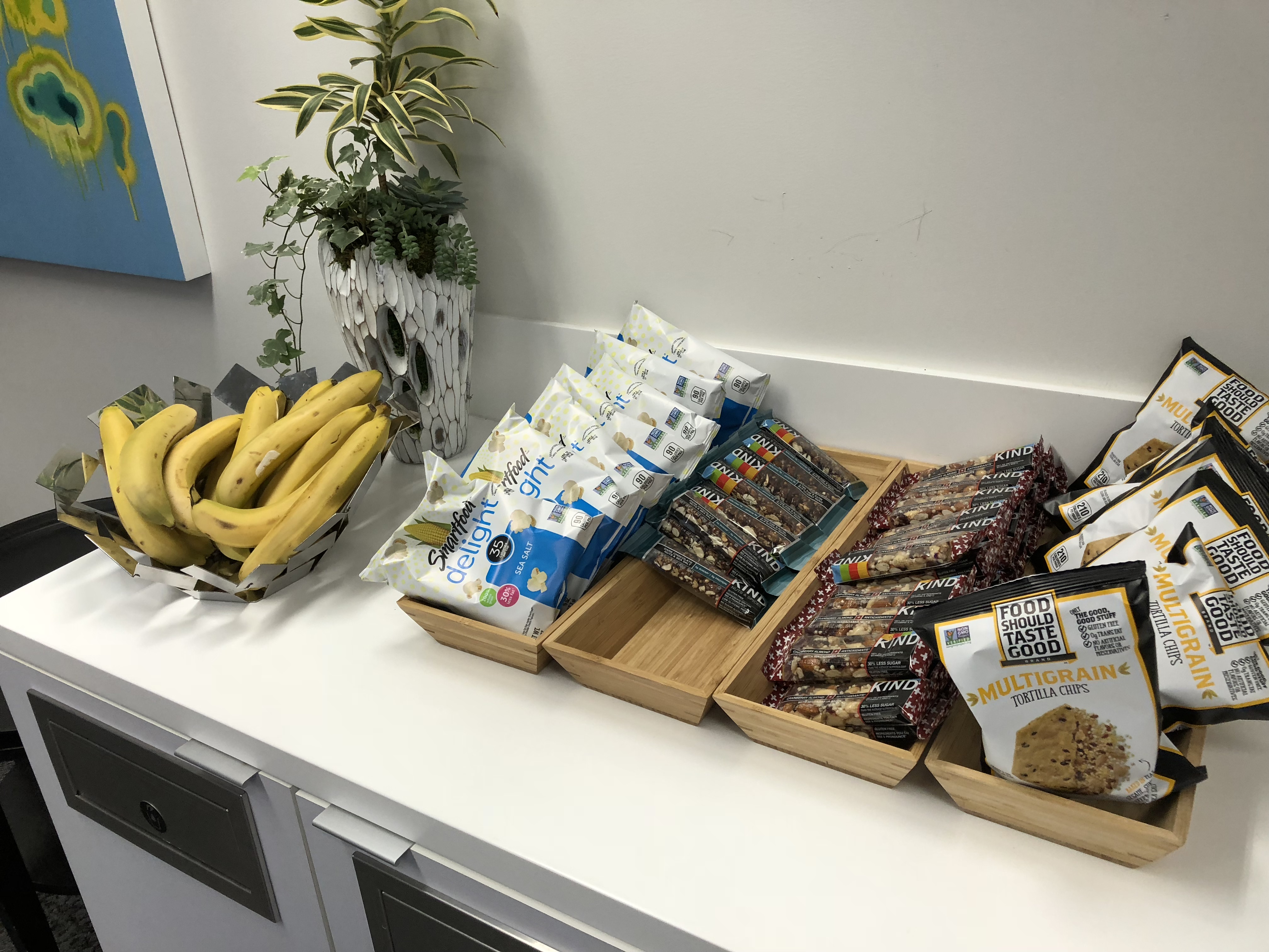 Delta ONE Check-In Snacks