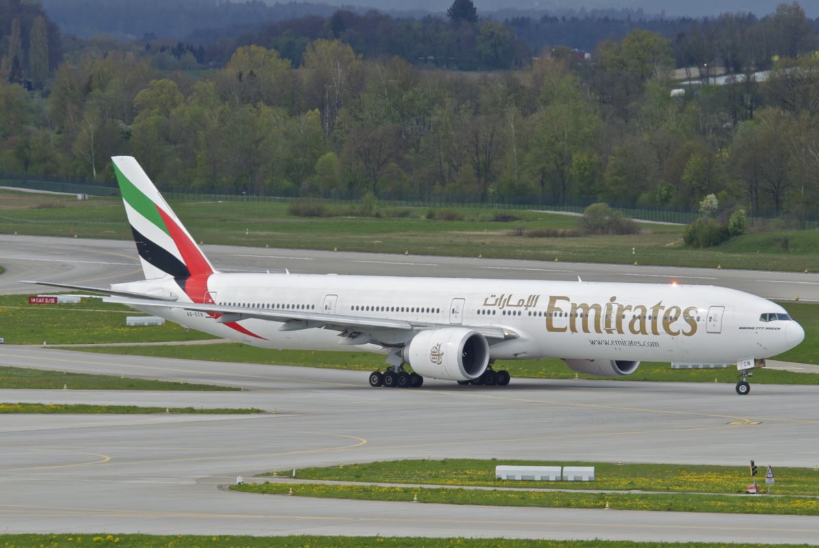 an airplane on a runway