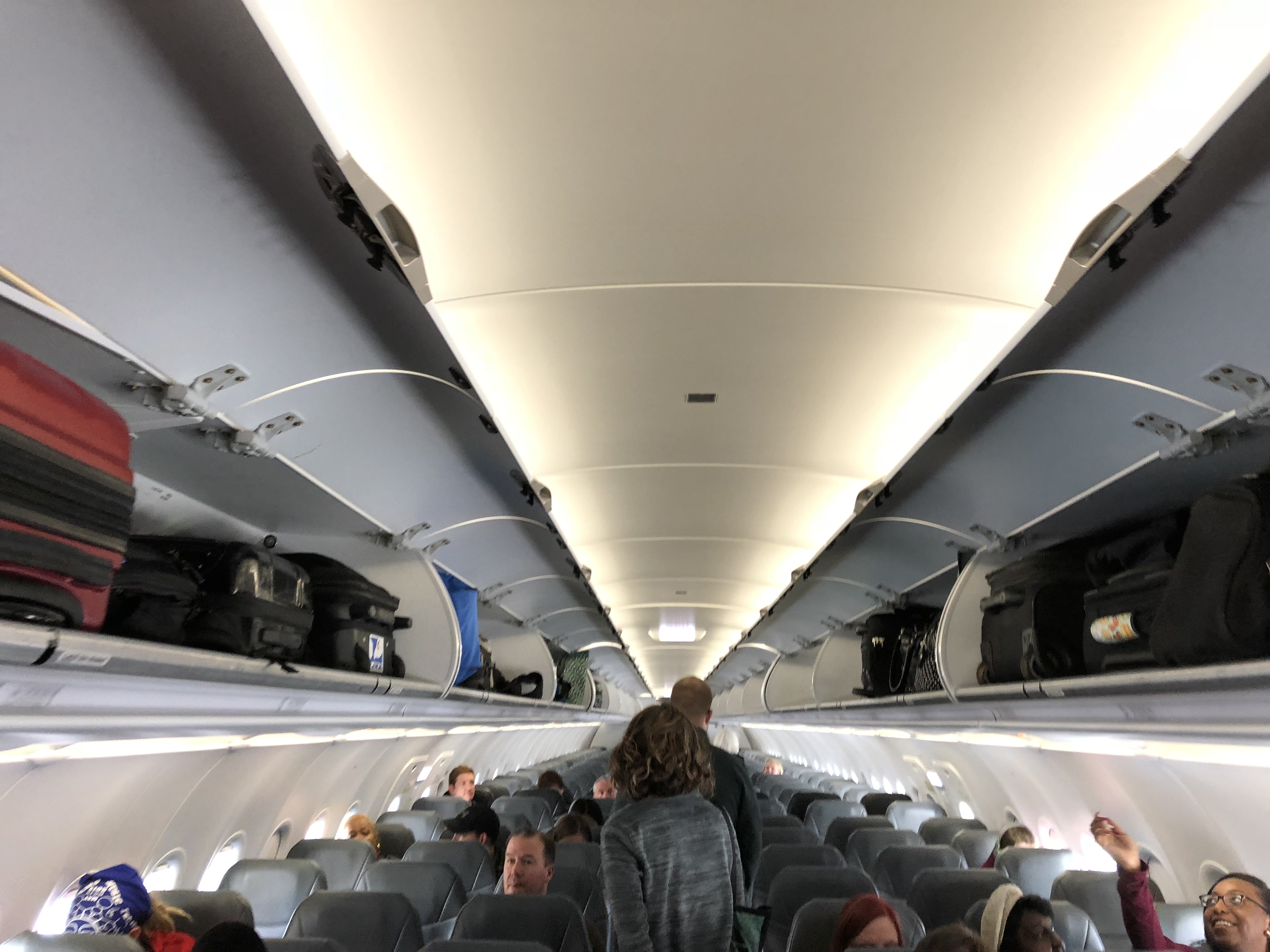 Frontier Airbus a320NEO Cabin Interior