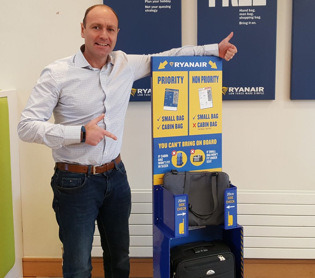 ryanair no baggage