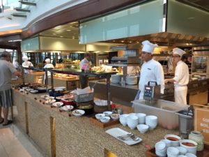 a group of chefs in a kitchen