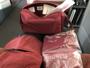 a red bag and a red bag