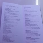 Drinks Menu