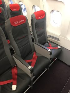 Seat 1A Austrian A321