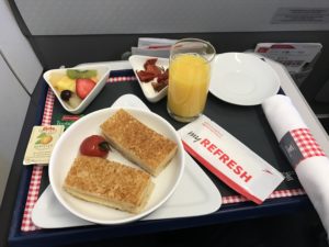 Breakfast Austrian Airlines A321