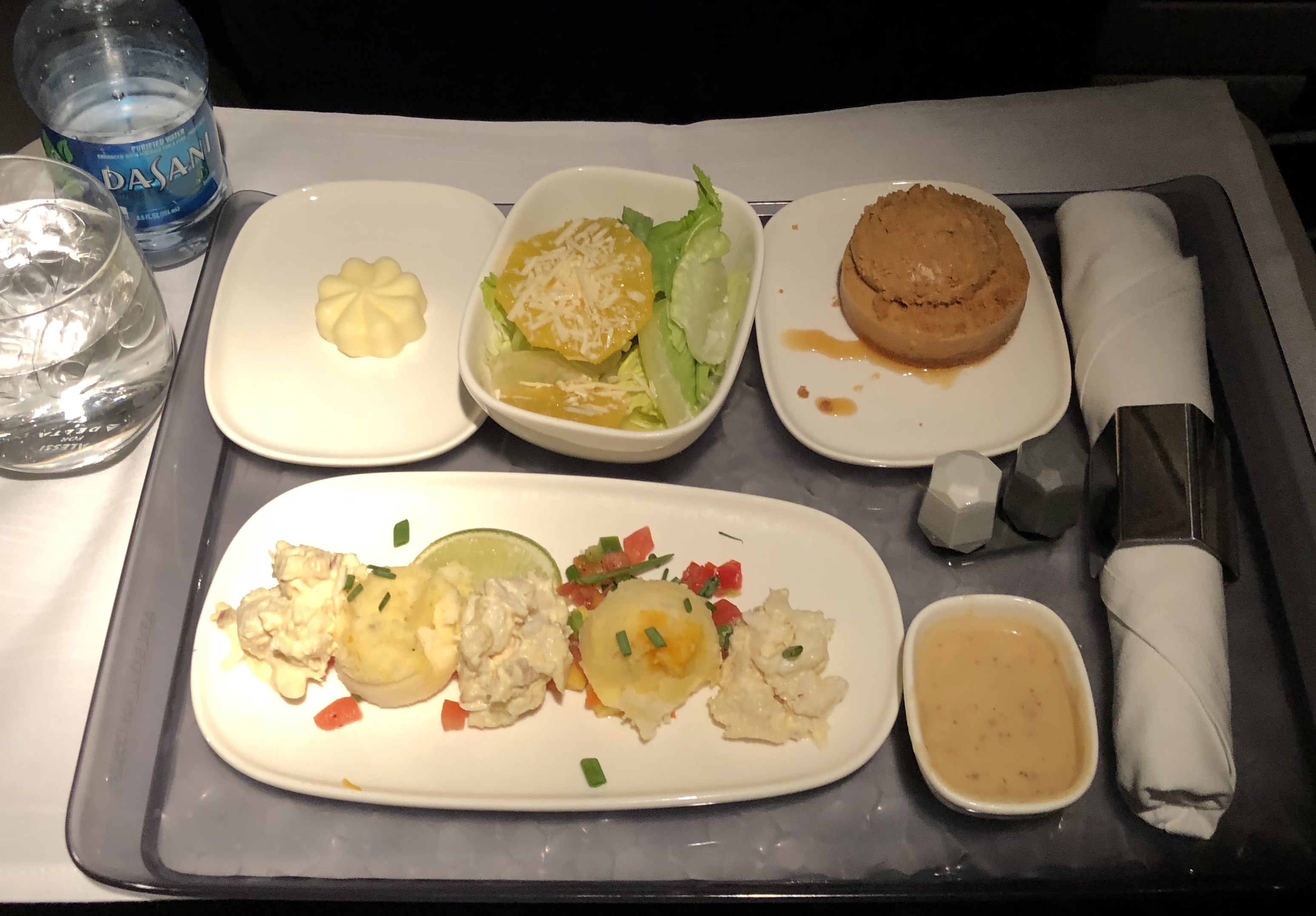 The Appetizer, Delta Flight from Atlanta to Mexico City