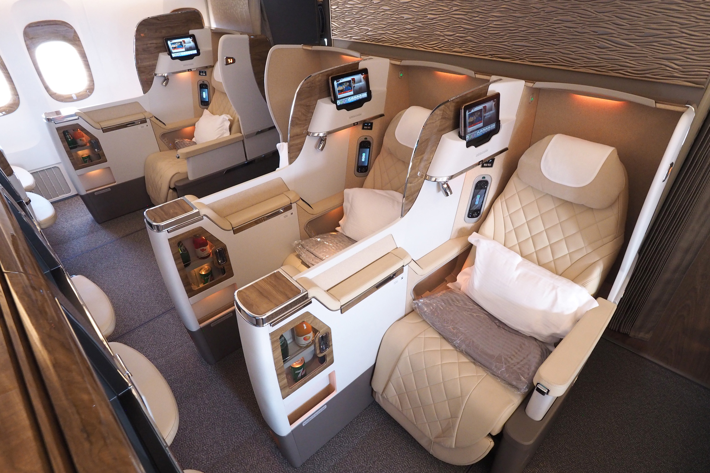 Emirates 777 New Business Class from The Points Guy