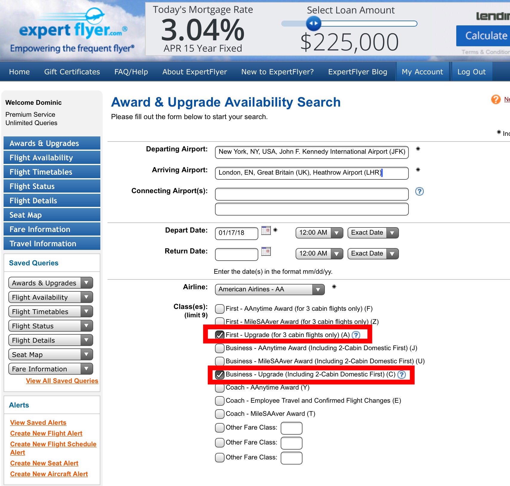 How To Check American Systemwide Upgrade Availability Travelupdate