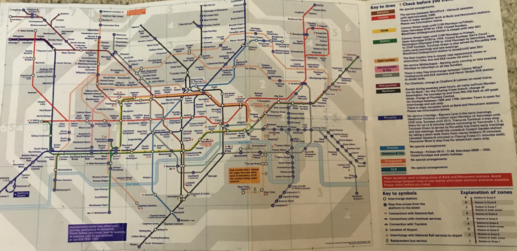 a map of a subway system