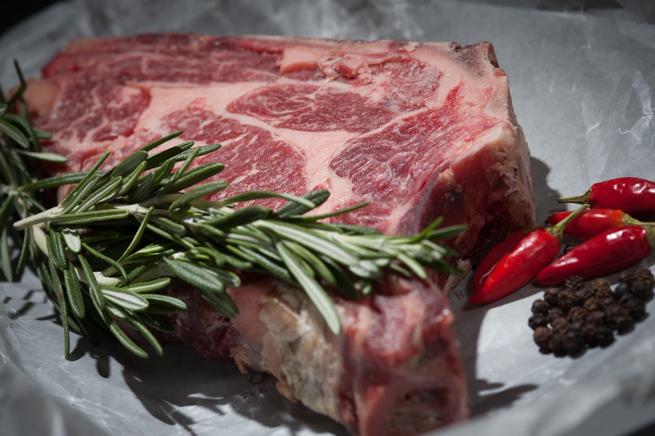 Steaks on a Plane